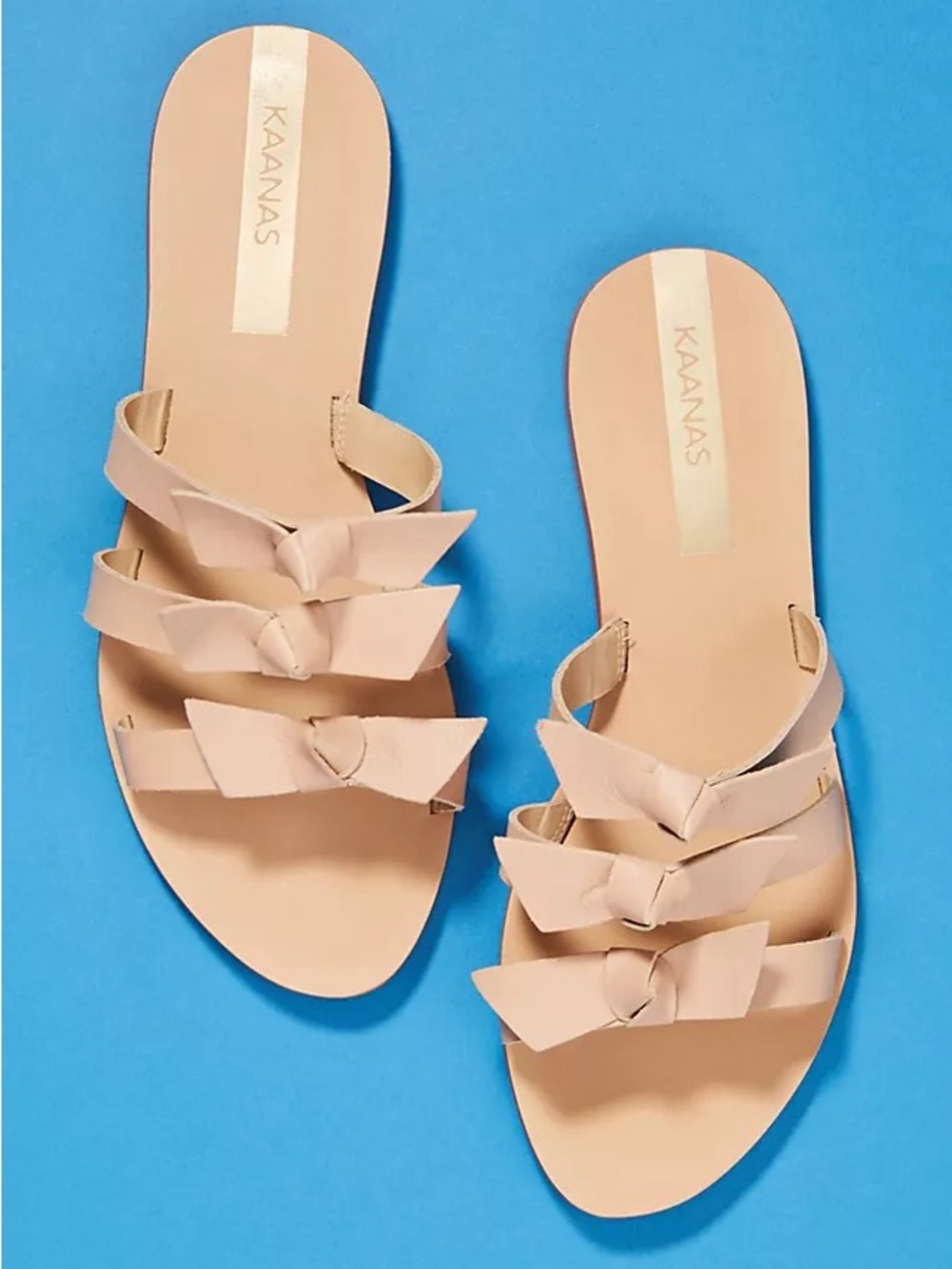 KAANAS bow style sandals 9